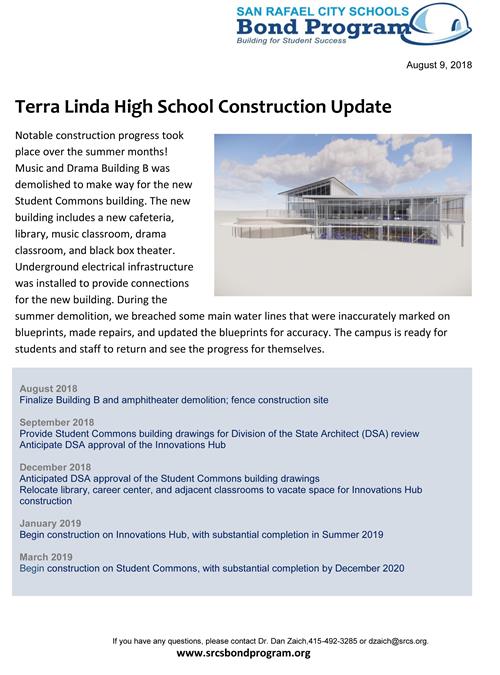 TLHS Update 